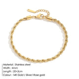 JUJIE 316L Stainless Steel Franco Chain Anklet For Women/Men Hip Hop Cuban Link Foot Bracelet Jewelry Dropshipping/Wholesale