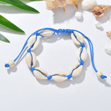 Mtcytea Bohemia Natural Shell Anklets for Women Foot Jewelry Summer Beach Barefoot Bracelet Ankle on Leg Chian Ankle Strap Accessories