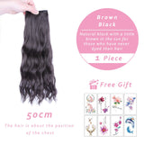 Wig Piece Female Curly Hair Fluffy Pad Hair Piece One-Piece Top Replacement Pad Hair Root Device Patch Hair Extension Piece