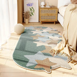 Shaped Bedroom Carpet Comfortable Soft Modern Home Decoration Aesthetics Cloud Balcony Rug Corridor Rugs tapete