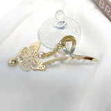 Fashion Gold Silver Hollow Geometric Hair Clips Metal Hair Claw Cross Hairclip Headband Hairpin Hair Crab Women Hair Accessories