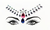 3D Sexy  face tattoo stickers Temporary tattoos  glitter fake tattoo  rhinestones for woman  Party face Jewels tatoo