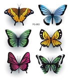 Flower Temporary Tattoos for Women Hand Tattoo Sticker Fashion Body Art Waterproof Arm Fake Tattoo Paper 12X10.5cm