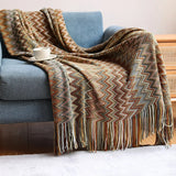 Bohemian Plaid Sofa Blanket Summer Knitted Comfortable Soft Blankets for Bed Sofa Cover Bedspread Office Nap Blanket