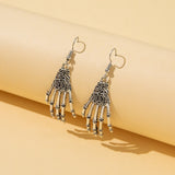 Lost Lady New Fashion Claw Hand Bone Ladies Earrings With The Same Personality Dark Earrings Alloy Jewelry Wholesale