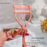 Eyelash Curler With Comb Professional Makeup Tools combable Eyeslash bigoudis rizador de pestañas Girl's makeup products 뷰러