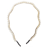 Fashion New Elegant Full Pearls Hairbands for Women Sweet Headband Hair Bundle Lady Hair Hoops Accessories