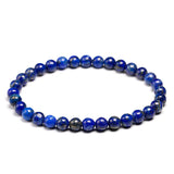 Mtcytea Lapis bracelet for Men Lapis lazuli Bead Bracelet Gold Hematite Mens Bracelet Blue Stone Bracelet Hematite Bracelet