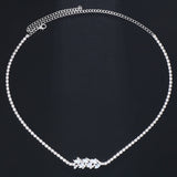 Stonefans Stylish Simplicity Forehead Chain Crystal Rhinestone Head Chain Hairband Headpiece Women Girl Wedding Hair Accessories