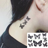 Waterproof Temporary Tattoo Sticker 10.5*6 cm butterfly fish tatto stickers flash tatoo fake tattoos for girl women