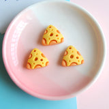 Hot classic cartoon combination accessories palm mushroom bell cheese haired mobile phone shell earrings patch pj155