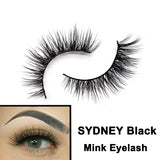 Mtcytea 3D Handmade Mink Eyelashes Brown Thick Long Faux Eyelash Natural Messy Cross Lashes For Lash Extension New  Makeup Tools