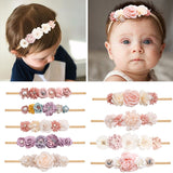 Baby Girl Headband Cute Baby Elastic Hair Band Newborn  Head Flower Toddler Headband Headwear Kids Accessories