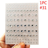 Makeup Diamond Eyes Face Festival DIY Body Crystal Gems Tattoo Adhesive Rhinestone Nail Art Decoration Acrylic Eyeshadow Sticker