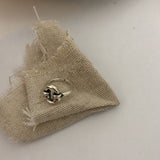 XIYANIKE Silver Color  Korea Heart-Shaped Love Peach Dollar Smiley Ring Female Hot Index Finger Tail Ring Fashion Trend