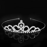 20 style Kid Cute Princess Tiaras and Crowns Crystal Headband Bridal Crown Wedding Party Accessories Girls Fashion Hair Jewelry