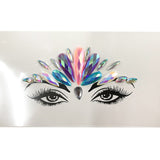 3D Sexy  face tattoo stickers Temporary tattoos  glitter fake tattoo  rhinestones for woman  Party face Jewels tatoo