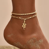 Fashion Pearl Anklet Women Ankle Bracelet Beach Imitation Pearl Barefoot Sandal Anklet Chain Foot Jewelry