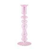 Retro Candlesticks Taper Candle Holders Tall Candlesticks Decoration Party Glass Vase Home Decor Wedding Decoration