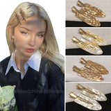 2PCS Seamless Hairpin Girls Side Acetate Hair Clip Duckbill Hair Pin Bangs Clip Makeup Tools Fashion Hair Accessories for Women