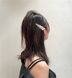 1 PC New Korean Fashion Irregular Hair Clips Hair Accessories for Women Hot Girls Vintage Punk Simple Metal Artistic Hair Pins