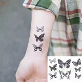 Waterproof Temporary Tattoo Sticker 10.5*6 cm butterfly fish tatto stickers flash tatoo fake tattoos for girl women