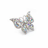 CINDY XIANG Rhinestone Butterfly Brooch Winter Pin Insect Coat Fashion Jewelry 2 Colors Available High Quality