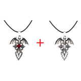 Fashion Steampunk Inverted Pentagram Star God Goat Head Pendant Necklace Satan Satan Mysterious Metal DIY Necklace in Jewelry