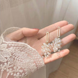 New Fashion Trend Unique Design Symphony Mermaid Ji Love C Ring Earrings Ladies Senior Jewelry Couple Birthday Gift Wholesale