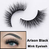 Mtcytea 3D Handmade Mink Eyelashes Brown Thick Long Faux Eyelash Natural Messy Cross Lashes For Lash Extension New  Makeup Tools