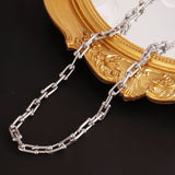 316L Stainless Steel Necklace Chunky U Chain Necklaces For Women Clavicle Chain Choker Necklace Punk Women Jewelry Necklace