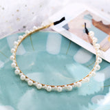 Fashion New Elegant Full Pearls Hairbands for Women Sweet Headband Hair Bundle Lady Hair Hoops Accessories