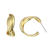 Retro Alloy Metal Round Hoop Earrings for Women Fashion Gold Color Silver Color Bohemian Jewelry Earrings Party Gift