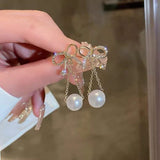 New Fashion Trend Unique Design Symphony Mermaid Ji Love C Ring Earrings Ladies Senior Jewelry Couple Birthday Gift Wholesale