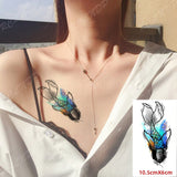 Waterproof Temporary Tattoo Sticker 10.5*6 cm butterfly fish tatto stickers flash tatoo fake tattoos for girl women