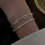 Luxury Gold Plated Oversized Zircon Adjustable Bracelets For Women  Trendy Shiny High Quality Bracelet Wedding Jewelry