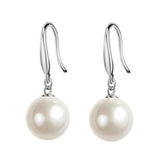 Mtcytea Gold Color Bridal Drop Earrings Simulated Pearl Crystal Statement Earrings for Women Wedding Party Jewelry Gift