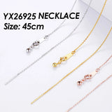 316L Stainless Steel Initial Necklace For Women Choker Chain Custom Letter Name Pendant Jewelry Wholesale