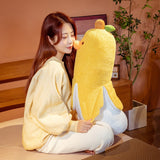 50/70CM Creative Banana Duck Plush Toys Pillow Soft Down Cotton Cartoon Sleeping Pillow Home Sofa Bed Decoration Girl Gifts