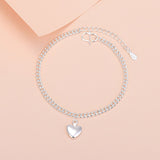 925 Sterling Silver Lucky Bead Charm Bracelet For Women Chain Round Bangles Fashion Luxury Quality Jewelry Christmas Accessories