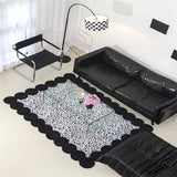 Cute Minimalism Carpets for Living Room Irregular Bedroom Decor Plush Rug Fluffy Soft Lounge Carpet Home Anti Slip Floor Mat