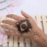 Waterproof Temporary Tattoo Sticker Rose Flower Hand back tatto Art  flash tatoo fake tattoos for women men