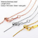 Women Gold Color Anklets Link Chain Stainless Steel Foot for Men Women Jewelry Leg Chain Ankle Chains Anklets Jewelry