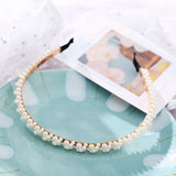 Fashion New Elegant Full Pearls Hairbands for Women Sweet Headband Hair Bundle Lady Hair Hoops Accessories