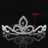 20 style Kid Cute Princess Tiaras and Crowns Crystal Headband Bridal Crown Wedding Party Accessories Girls Fashion Hair Jewelry