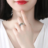 Feng Shui Ring Women Amulet Wealth Lucky Open Adjustable Ring Men Buddhist Jewelry Rings Unisex