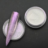 Holographic Nail Powder Chrome Laser  Magic Mirror Glitter Rub Dust Flakes High Quality Shinning Manicure Decoration Pigment FT2