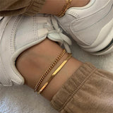 Modyle Anklets for Women Foot Accessorie Summer Beach Barefoot Sandals Bracelet ankle on the leg Female Ankle gifts for women