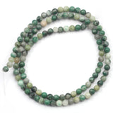 2 3 4mm Natural Agates Labradorite Quartz Amazonite Crystal Stone Beads Round Loose Beads For Jewelry Making DIY Bracelet 15''