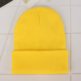 Winter Hats for Unisex New Beanies Knitted Solid Cute Hat Lady Autumn Female Beanie Caps Warmer Bonnet Men Casual Cap Wholesale